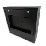 1U/19 rek orman nazidni za video nadzor Mirsan DVR01U580550150.M.01 580mmx150mmx550mm Crni