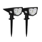 Solarna bastenska LED lampa PROSTO MX6101 3W/2kom u pak/100lm/podesiv nagib