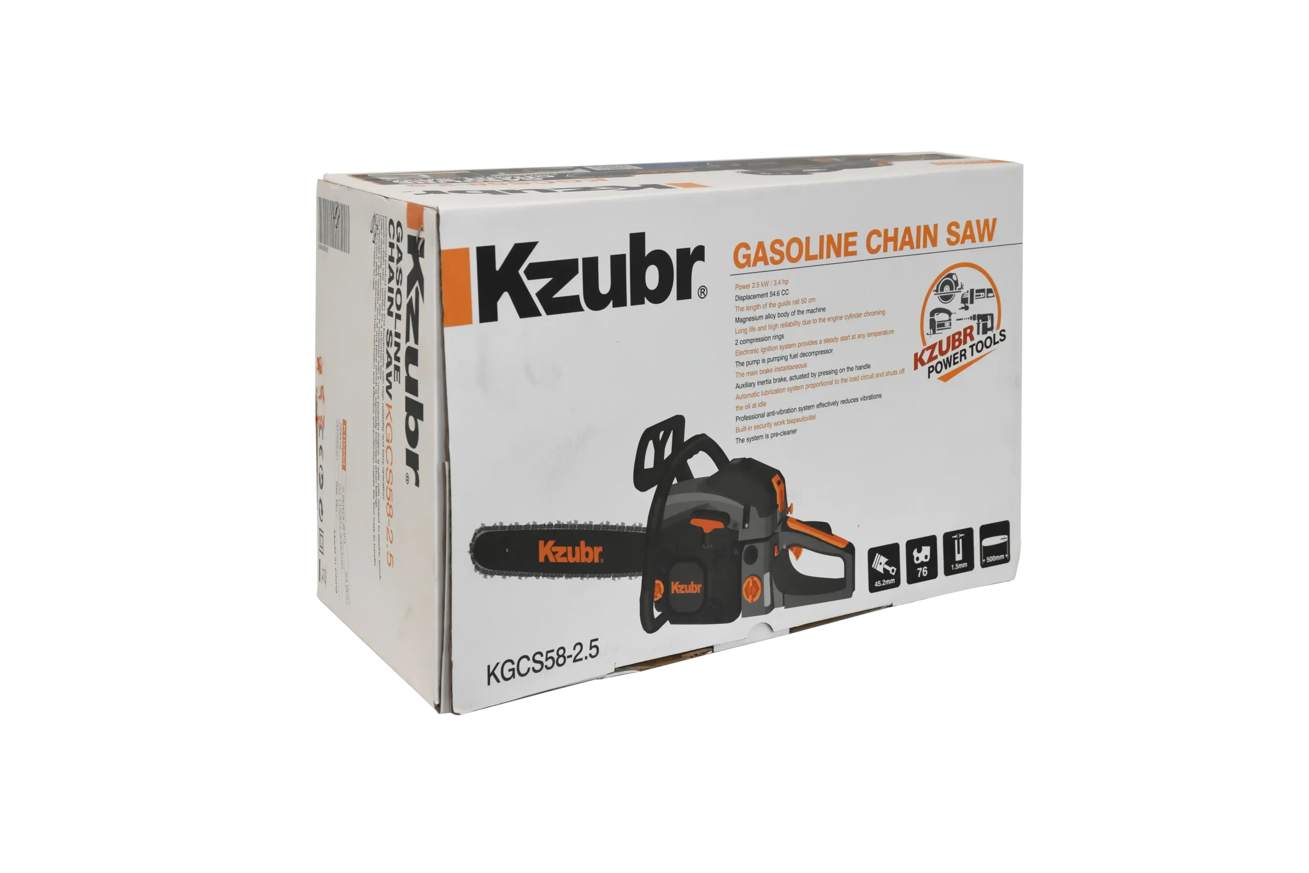 Motorna testera Kzubr KGCS-58-2.5 snaga 2.5kv - Слика 2