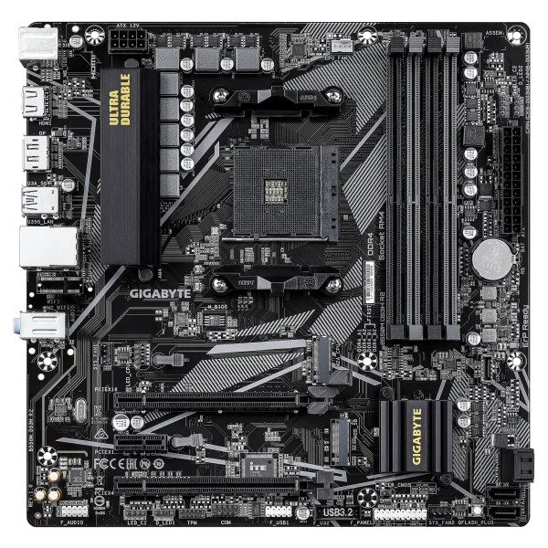 Matična ploča AM4 Gigabyte B550M DS3H R2 1.0 HDMI/DVI/M.2 - Слика 2