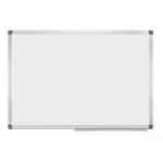 Tabla bela magnetna 90x120cm alu ram
