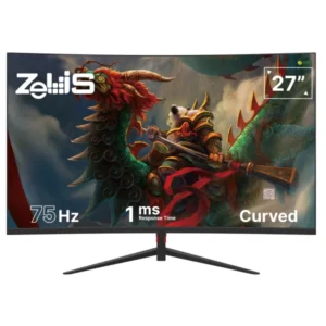 Monitor 27 Zeus ZUS27CUR 1920x1080/Full HD/VA/75Hz/HDMI/VGA/Frameles/Curved